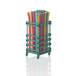 Sport-Thieme Opbevaringsvogn til poolnudler by Vendiplas Aqua, 72x65x132 cm