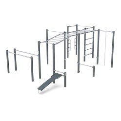  Kompan &quot;Pro 5&quot; Combined Outdoor Fitness Station