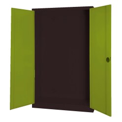 Modul redskabsskab, HxBsT 195x120x50 cm, med helplade døre