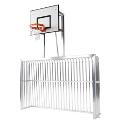 Sport-Thieme Bolzplatztor vollverschweißt 3x2 m, ohne Basketballaufsatz, Quadrat-Profil 80x80 mm