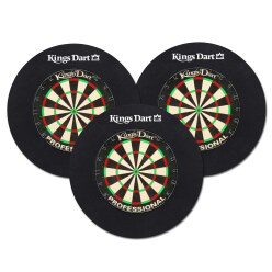 Kings Dart Dart-Set "Dartscheiben mit Auffangfeld"