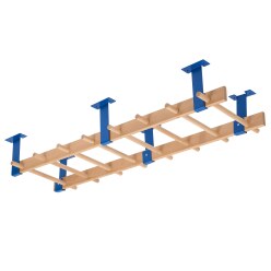 Sport-Thieme Hangelsprossenwand "Roof"