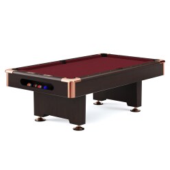 Automaten Hoffmann Billardbord "Club Pro III" dekor valnød