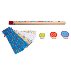 BS Toys Blasrohr-Spiel "Blow Darts"