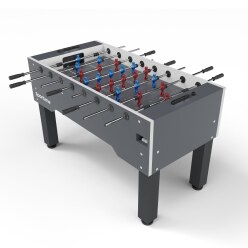 Sportime "ST" Tournament Table Football Table Grey, Blue vs. red