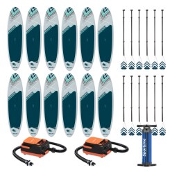 Gladiator SUP-Boards-Set "Rental One Size", mit 12 Boards
