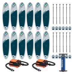 Gladiator SUP-Boards-Set "Rental One Size", mit 12 Boards