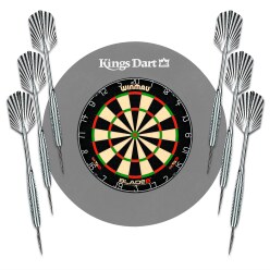 Kings Dart Dart-Set "Two Winmau Dartboard Blade 6"
