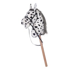 HKM Kids Hobby Horse Braun-Weiß