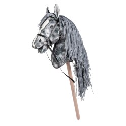 HKM Kids Hobby Horse Braun-Weiß