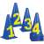Marking Cones Letters A-Z