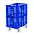 Mobile Storage Basket 60x40x74 cm