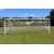 Sport-Thieme Full-Sized Football Goal with Folding Net Bracket and Base Frame