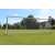 Sport-Thieme Full-Sized Football Goal with Folding Net Bracket and Base Frame