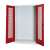 Modul redskabsskab, HxBxT 195x120x50 cm, med helplade fløjdøre