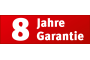 8 Jahre Garantie