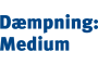 Mattendämpfung: mittel