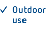 Outdoor geeignet