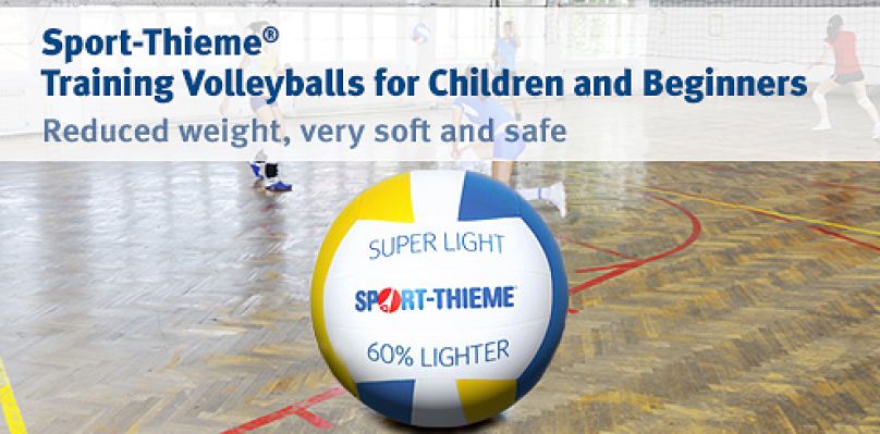 Training Volleyballs reduced weight
